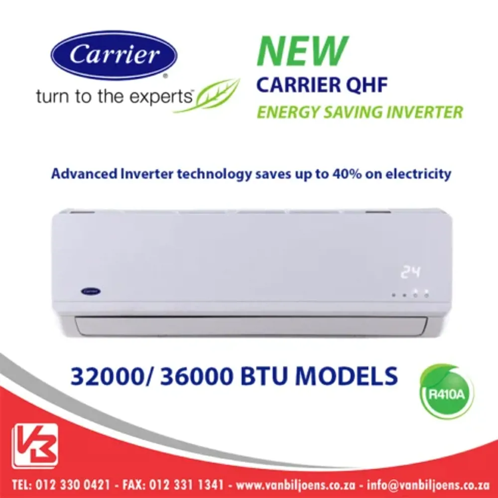 Carrier QHF036DS-1 Midwall Split unit