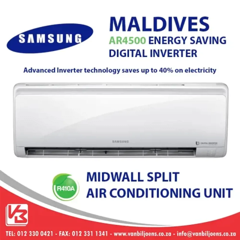 Samsung AR12BSHCMWK/FA Midwall Split unit