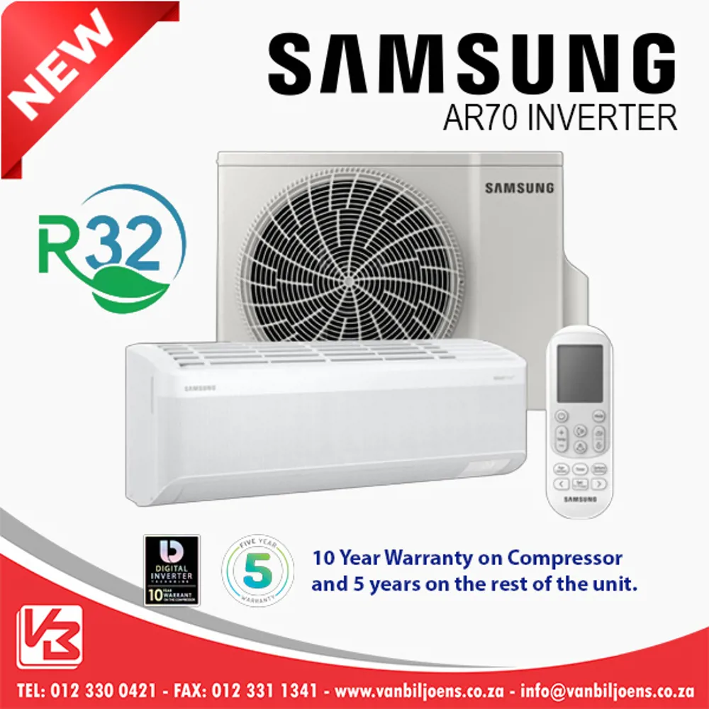 Samsung AR70F09C1FW/FA Midwall Split unit